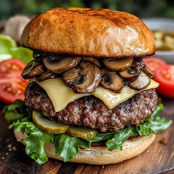 Classic Mushroom Burger