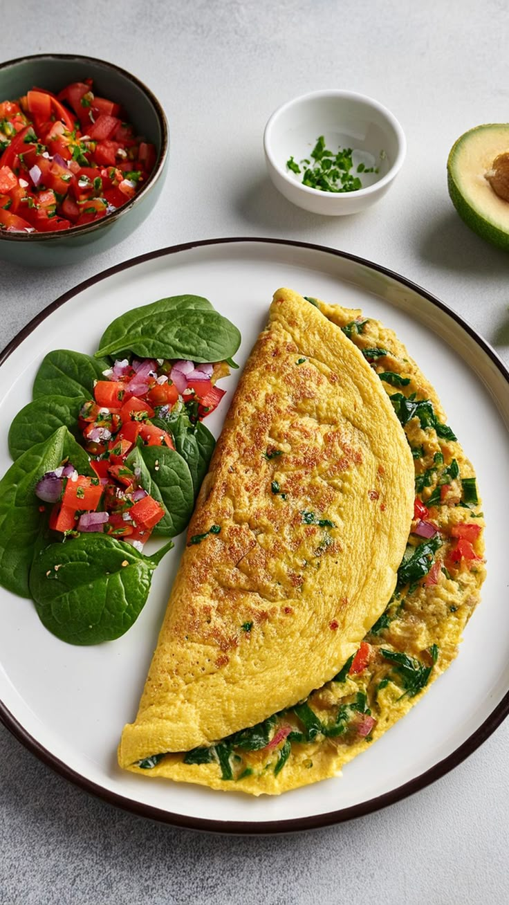 Vegetarian Omelette